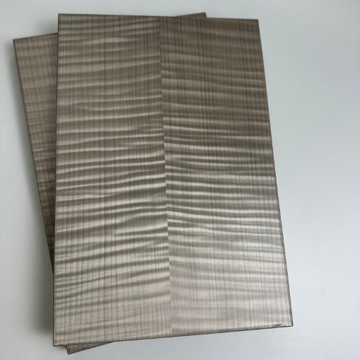Planche décorative texturée en grain de bois