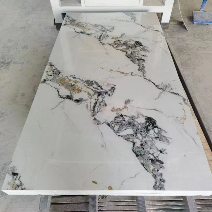 Planche de marbre blanc